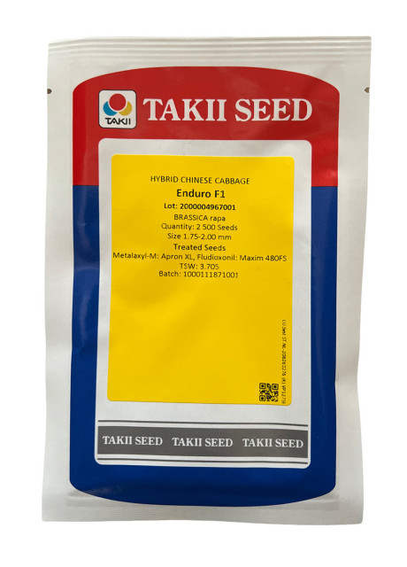 ЕНДУРО F1 / ENDURO F1 2 500 семян - Капуста Пекинская, Takii Seeds