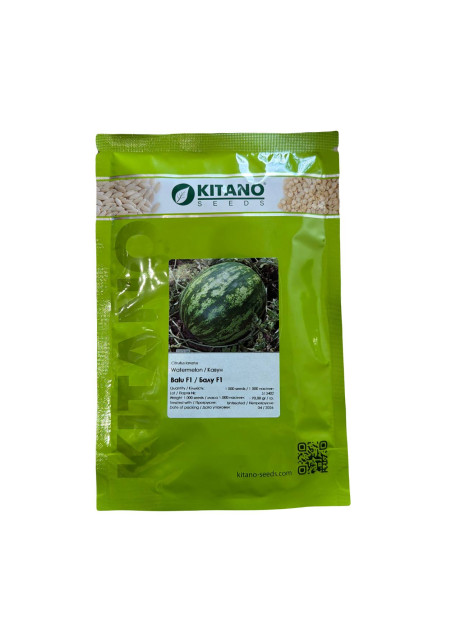 БАЛУ (КС 165) F1 / BALU (KS 165) F1 1 000 насінин — Кавун, Kitano Seeds