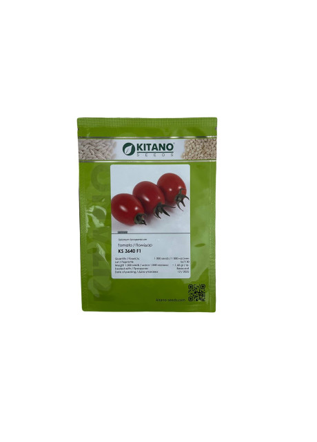 КС 3640 F1 / KS 3640 F1 1 000 насінин — Томат Детермінантний, Kitano Seeds