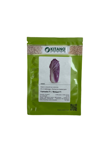 ЯМАДА (КС 888) F1 / YAMADA (KS 888) F1 2 500 насінин — Капуста Пекінська, Kitano Seeds