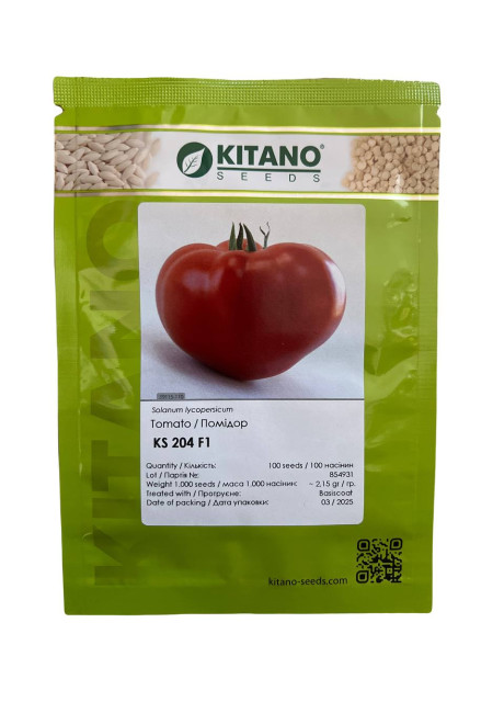 КС 204 F1 / KS 204 F1  100 насінин — Томат Індетермінантний, Kitano Seeds