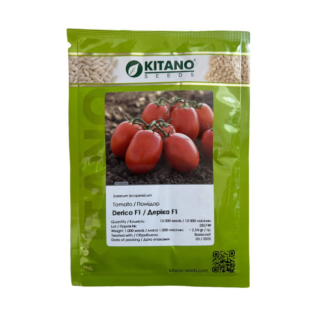 ДЕРІКА (КС 720) F1 / DERIKA (KS 720) F1 10 000 насінин — Томат Детермінантний, Kitano Seeds