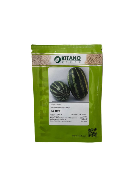 КС 350 F1 / KS 350 F1 F1 100 насінин — Кавун, Kitano Seeds