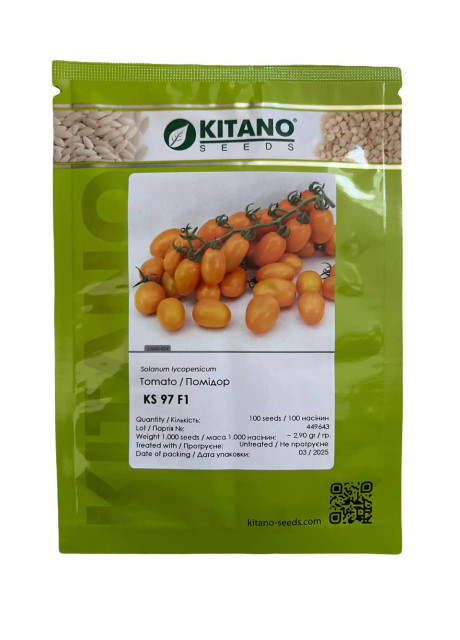 КС 97 F1 / KS 97 F1 100 семян — Томат Индетерминантный, Kitano Seeds