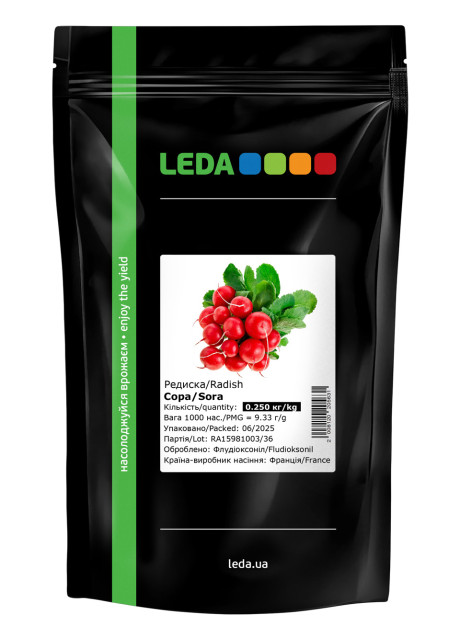 Сора, редиска 250 г (Leda)