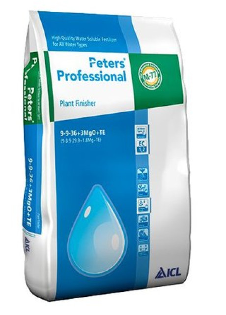 Добриво Петерс Peters Plant Finisher 9-9-36+3MgO+TE | ICL Fertilizers 15 кг