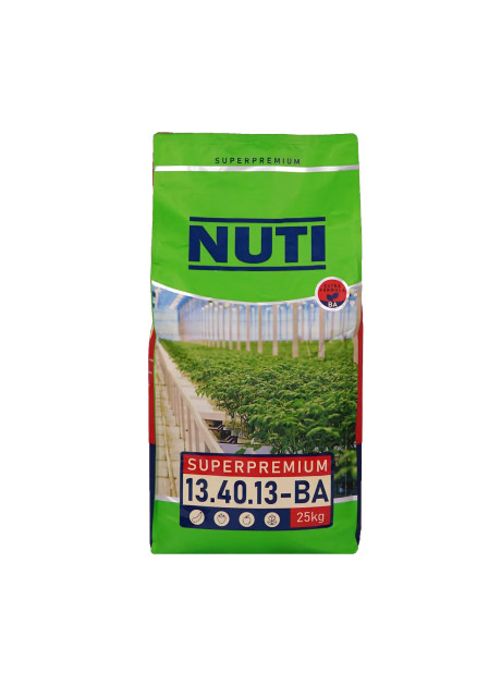 Водорастворимое удобрение SUPERPREMIUM 13.40.13-BA (NUTI) – 25 кг