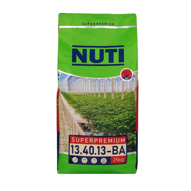 Водорастворимое удобрение SUPERPREMIUM 13.40.13-BA (NUTI) – 25 кг