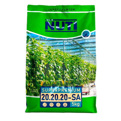 Водорастворимое удобрение SUPERPREMIUM Нути 20.20.20-SА NUTI 1кг