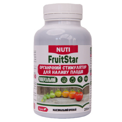 Биостимулятор ФрутСтар (FruitStar) NUTI – 200 мл