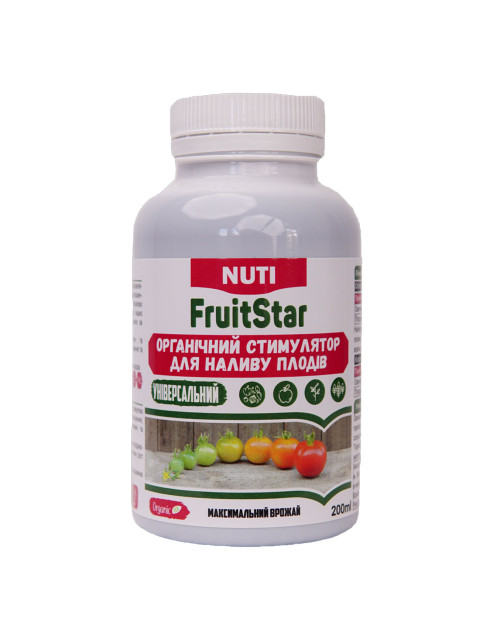 Біостимулятор ФрутСтар (FruitStar) NUTI – 200 мл