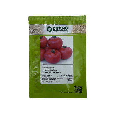АСАНО (КС 38) F1 / ASANO (KS 38) F1 30 насінин — Томат Індетермінантний, Kitano Seeds