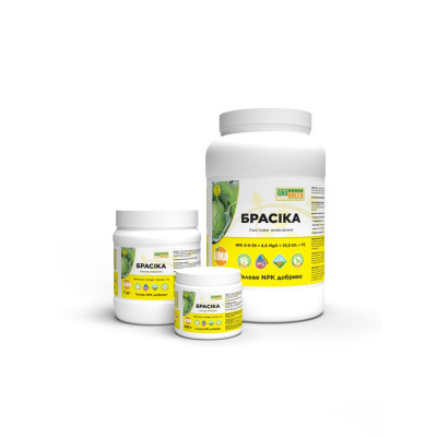 Удобрение Гель Брасика 5 кг 9-9-39+6,6MgO+54SO3+TE ГроГрин | Brassica Gro Green