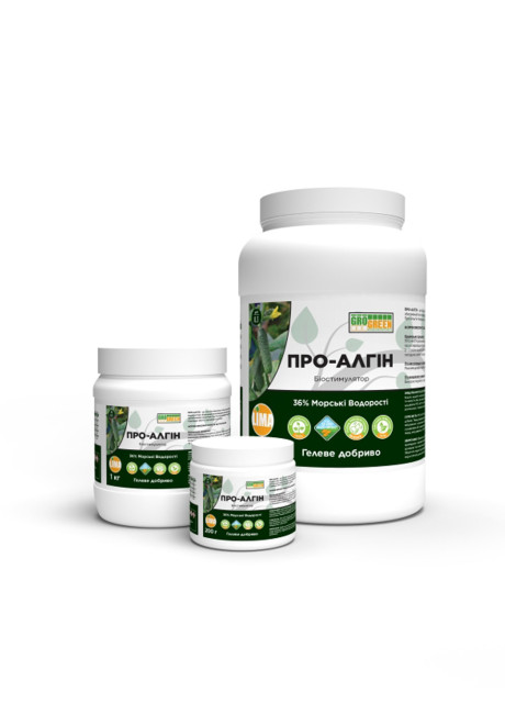 Добриво Гель Про-Алгін ГроГрін 1 кг | Pro-Algin Gro Green