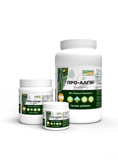 Удобрение Гель Про-Алгин ГроГрин 200 г | Pro-Algin Gro Green