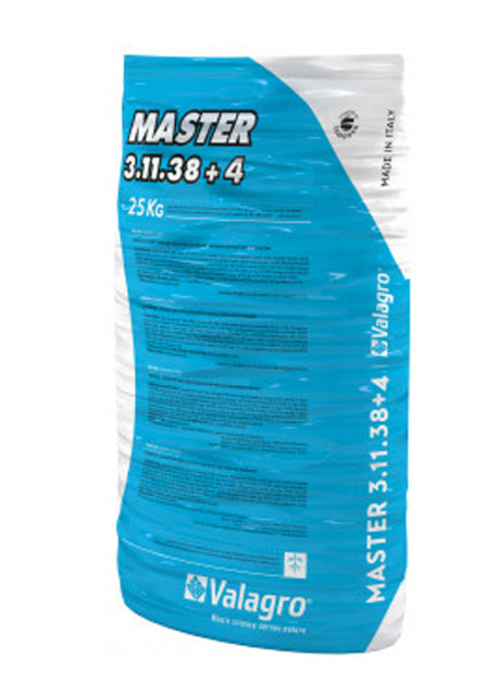 МАСТЕР NPK 3.11.38+4 / MASTER NPK 3.11.38+4 - 25 кг - комплексное минеральное удобрение, Valagro