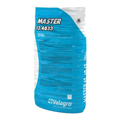 МАСТЕР NPK 13.40.13 / MASTER NPK 13.40.13 - 25 кг - комплексне мінеральне добриво, Valagro