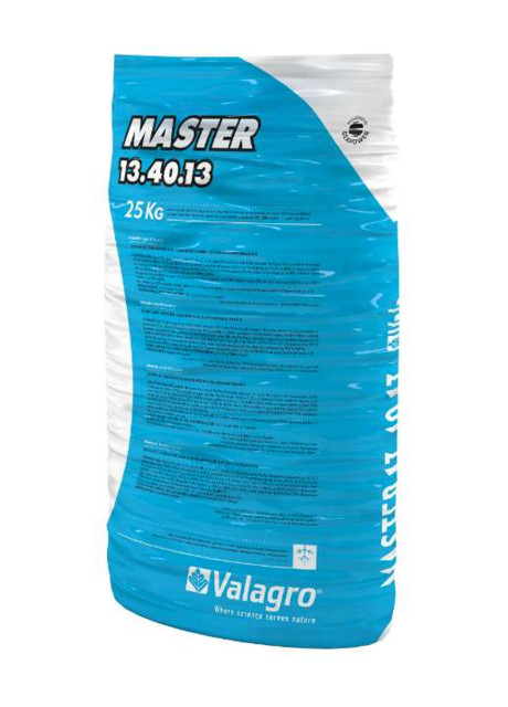 МАСТЕР NPK 13.40.13 / MASTER NPK 13.40.13 - 25 кг - комплексное минеральное удобрение, Valagro