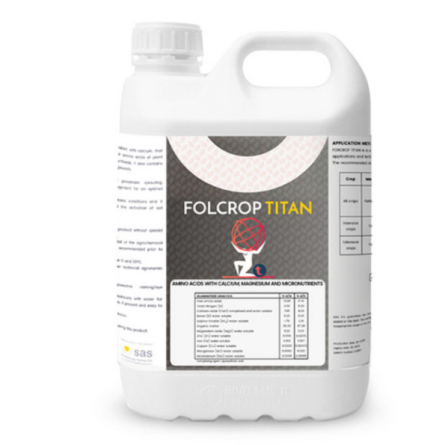 FOLCROP TITAN — стимулятор росту для генеративної фази 5 л