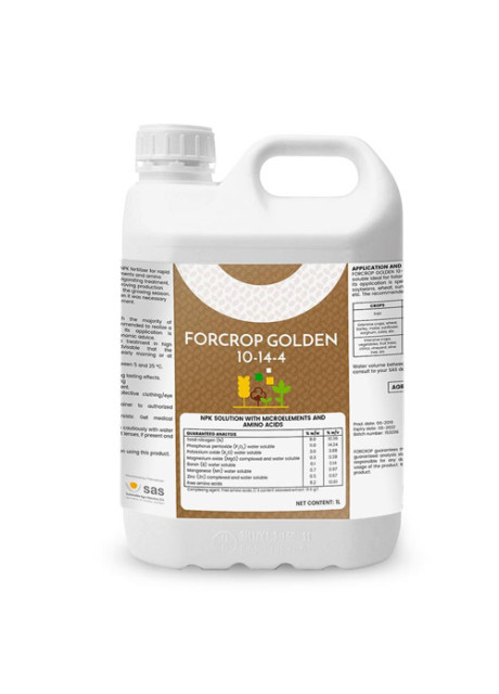 FOLCROP GOLDEN 10-14-4 — стимулятор для вегетативної фази 5 л