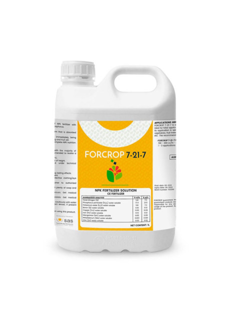 FOLCROP 7-21-7 — стимулятор для вегетативної фази 5 л