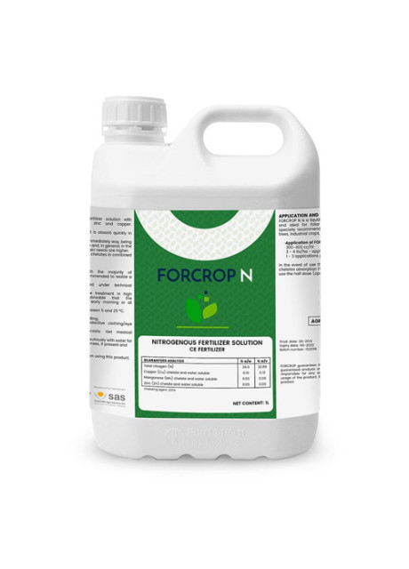 FOLCROP N — азотний стимулятор для вегетативної фази 5 л