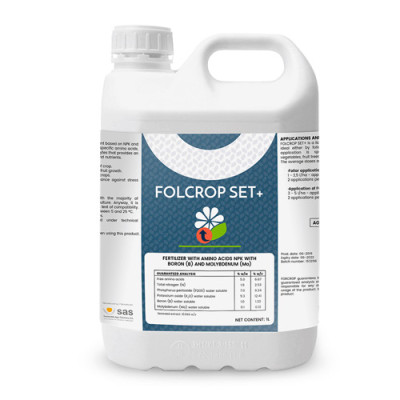 FOLCROP SET+ — стимулятор цветения и завязывания плодов 1 л