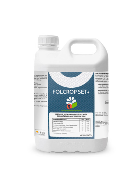 FOLCROP SET+ — стимулятор цветения и завязывания плодов 1 л