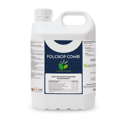 FOLCROP COMBI — комплексное микроудобрение с бором, марганцем, цинком, медью и молибденом 5 л