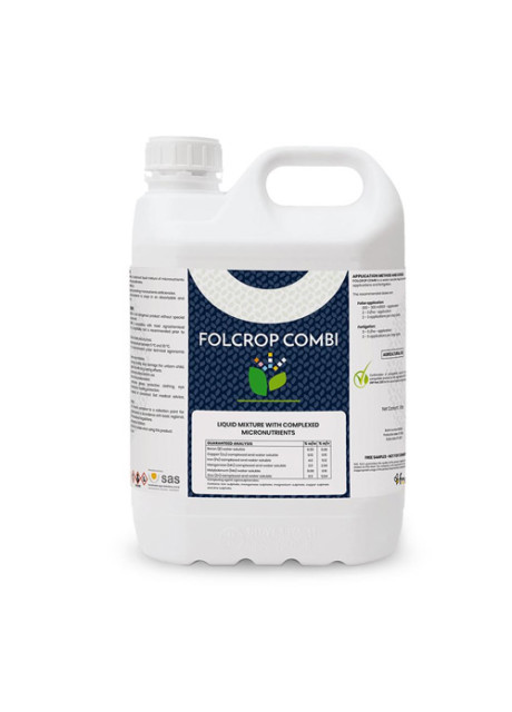FOLCROP COMBI — комплексное микроудобрение с бором, марганцем, цинком, медью и молибденом 5 л