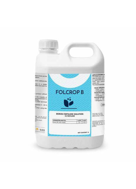 FOLCROP B — жидкий борный корректор на основе этаноламина 5 л