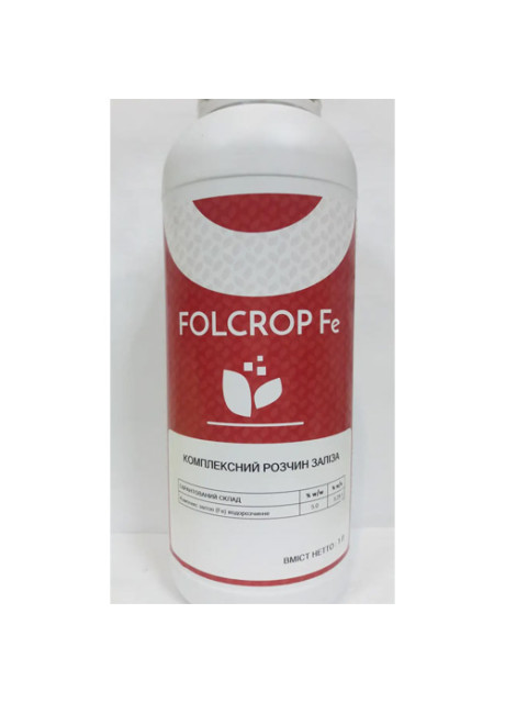 FOLCROP Fe — хелат железа с лигносульфонатами 1 л