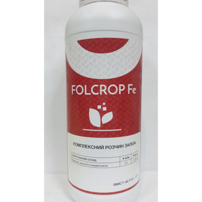 FOLCROP Fe — хелат железа с лигносульфонатами 1 л