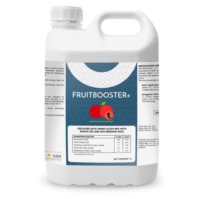 FRUITBOOSTER+ — биостимулятор для налива и увеличения плодов 1 л
