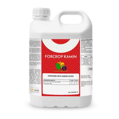 FORCROP KAMIN — калийное удобрение с глицином для корневой подкормки 5 л