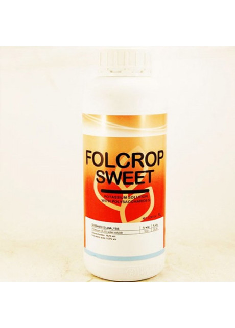 FOLCROP SWEET — калійний біостимулятор для дозрівання та підвищення цукристості плодів 1 л