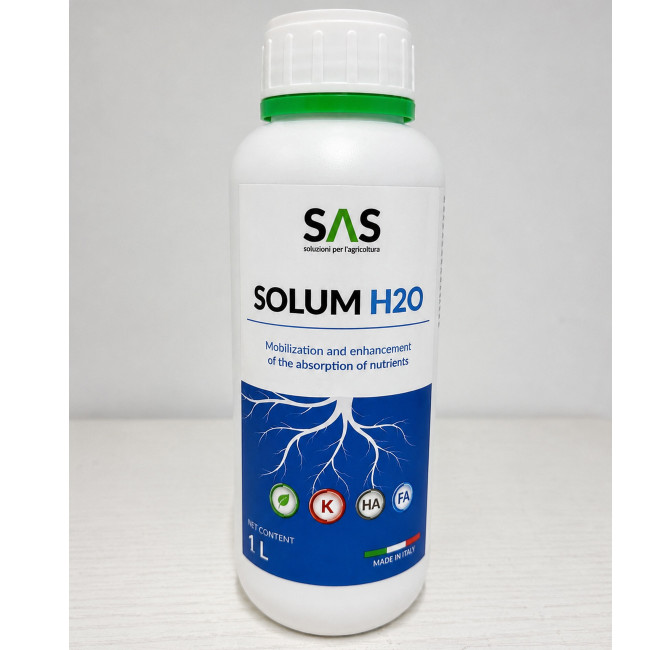 SOLUM H20 — гуминово-фульвовый комплекс с калием для корневого питания 1 л