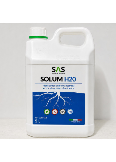 SOLUM H20 — гуміново-фульвовий комплекс з калієм для кореневого живлення 5 л