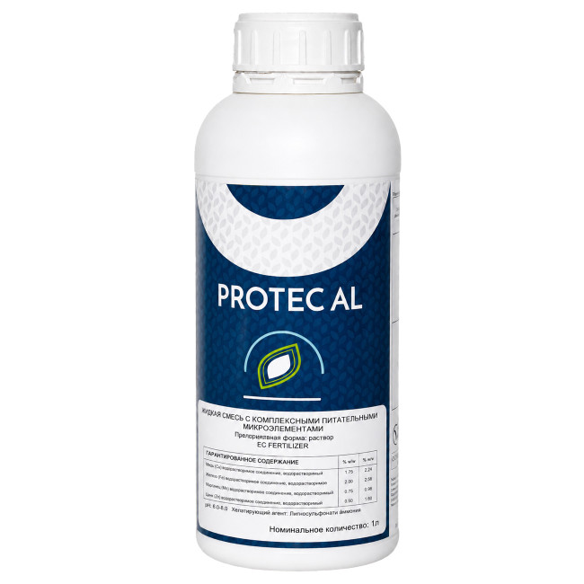 PROTEC AL — микроэлементный комплекс с лигносульфонатом алюминия 1 л
