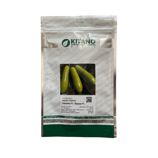 ЯЗУМА (КС 3714) F1 / YAZUMA (KS 3714) F1 500 семян - Кабачок, Kitano Seeds