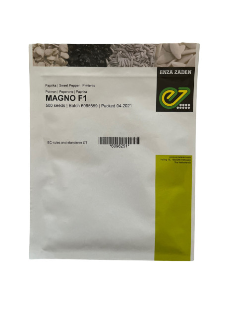 МАГНО F1 / MAHNO F1 500 семян - Перец Сладкий, Enza Zaden