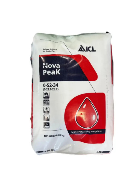 Добриво Nova Peak 0-52-34 МКП ICL / Монофосфаткалія 0-52-34 25 кг