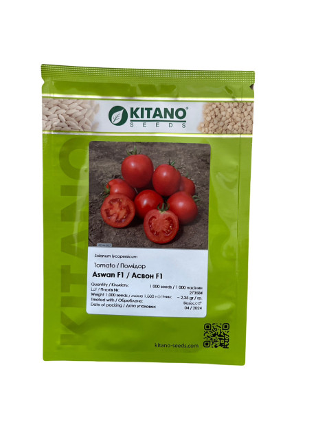 АСВОН F1 / ASVON F1 1 000 семян - Томат Детерминантный, Kitano Seeds