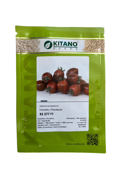 КС 277 F1 / KS 277 F1 100 насінин — Томат Індетермінантний, Kitano Seeds