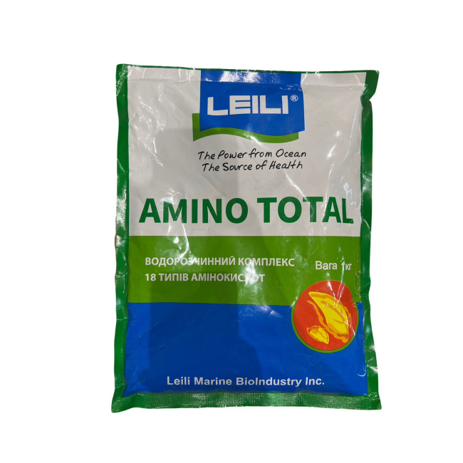 Аміно Тотал Amino Total регулятор росту комплекс амінокислот 1кг Leili