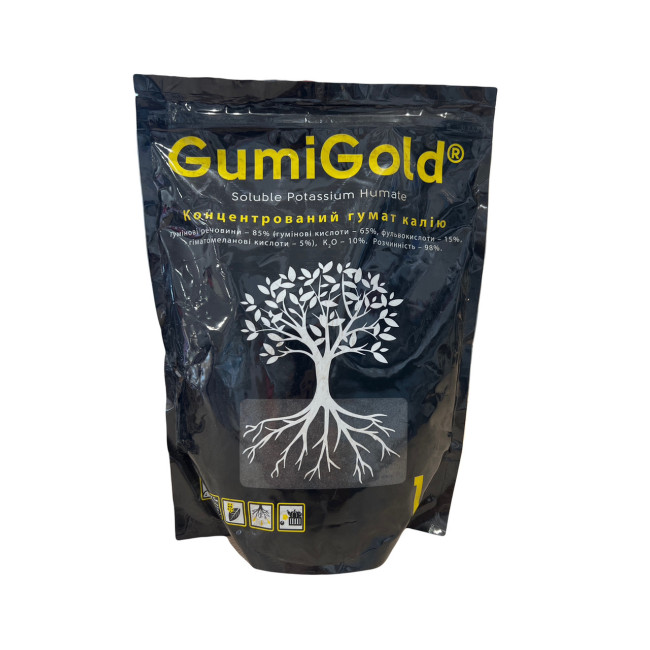 Гуми Голд стимулятор роста, Gumi Gold (Гумат калия) 1кг.