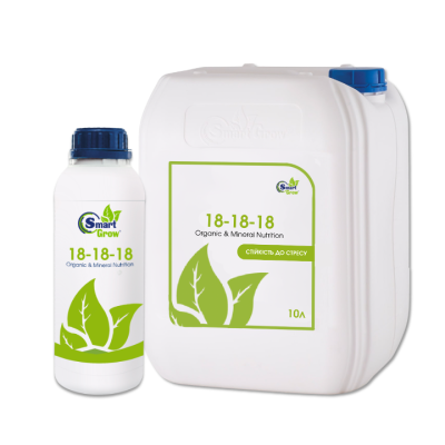 Универсальное удобрение SmartGrow 18-18-18, 1 л