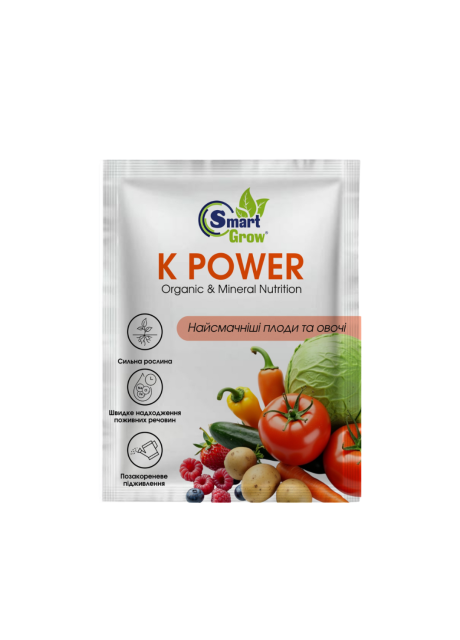 Калийно-фосфорное удобрение SmartGrow K POWER, 25 мл