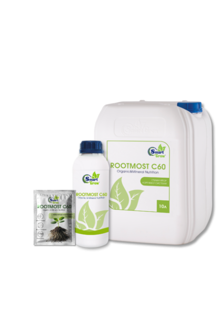 Стимулятор коренеутворення SmartGrow Rootmost C60, 0,5 л